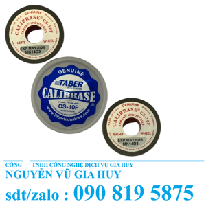 Đá mài hãng Taber loại 2 viên tròn – Model CS-10F cho máy Taber Abraser