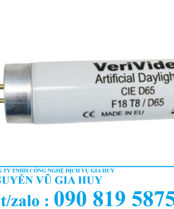 Bóng đèn D65 F18T8/D65 Verivide cho tủ so màu chuẩn Châu Âu