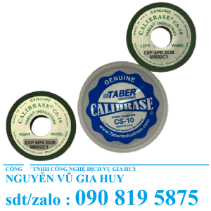 Đá Mài Taber CS-10 – Giải Pháp Kiểm Tra Độ Bền Vật Liệu Chuẩn Quốc Tế