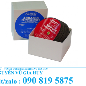 Giấy nhám mài mòn Taber S-11 | Chuẩn hóa kết quả thử mài mòn