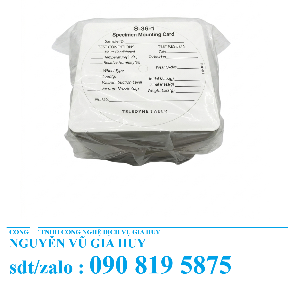 Tấm gắn mẫu S-36-1 hãng Taber tối ưu thử nghiệm mài mòn