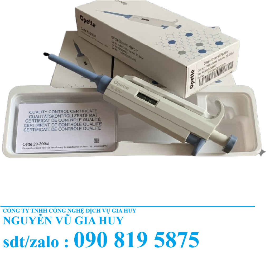  Micropipet Tự Động 1 Kênh 0.1-1000ul: Chính Xác & Giá Tốt